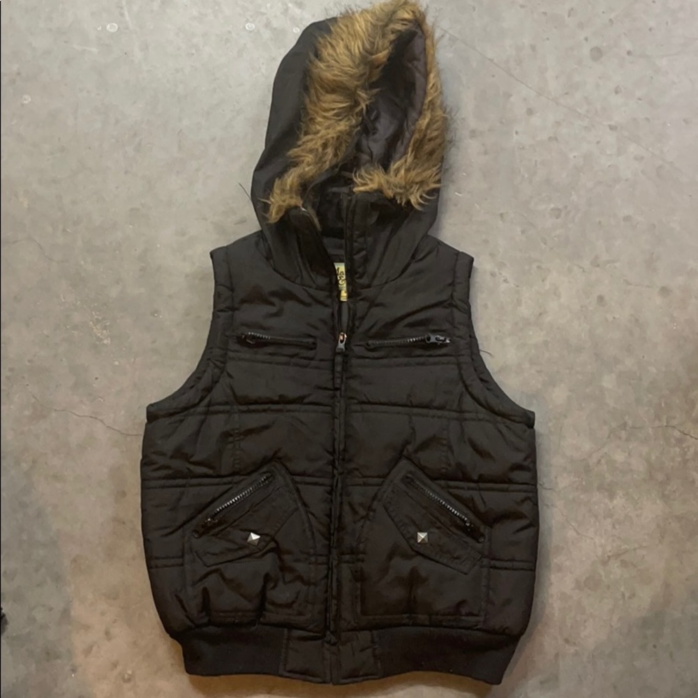 Hooded Puffer Vest